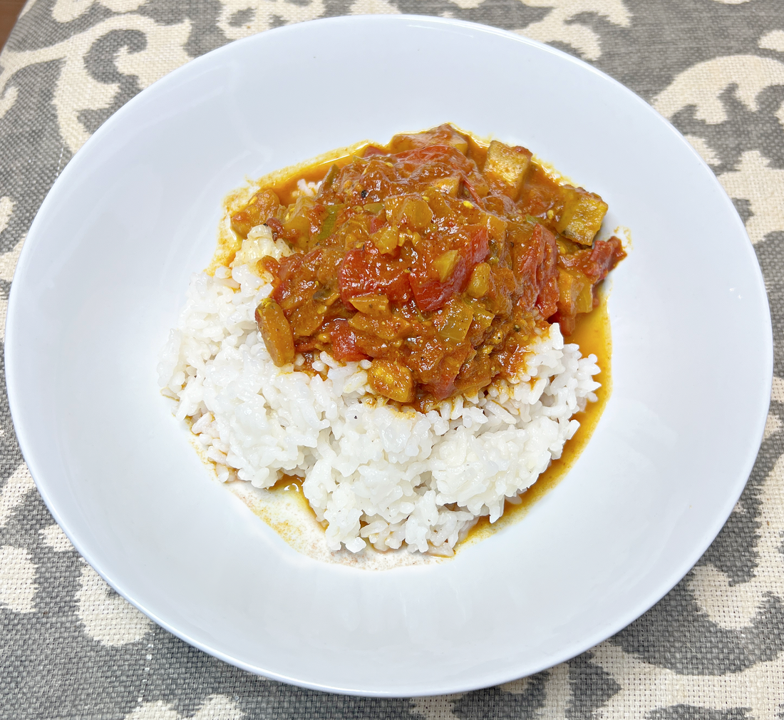 Eggplant & Tomato Curry