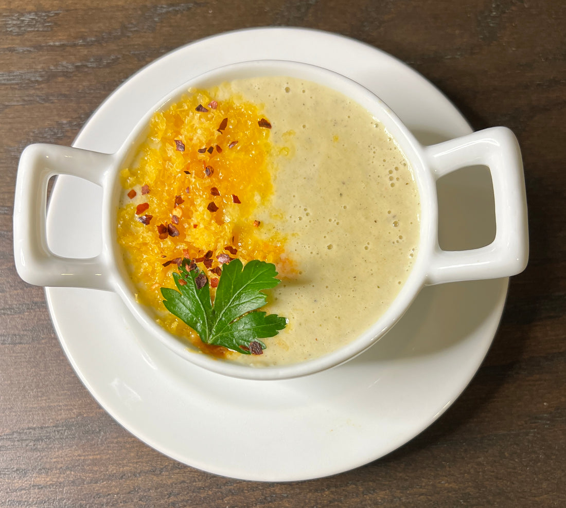 Cauliflower Leek Soup