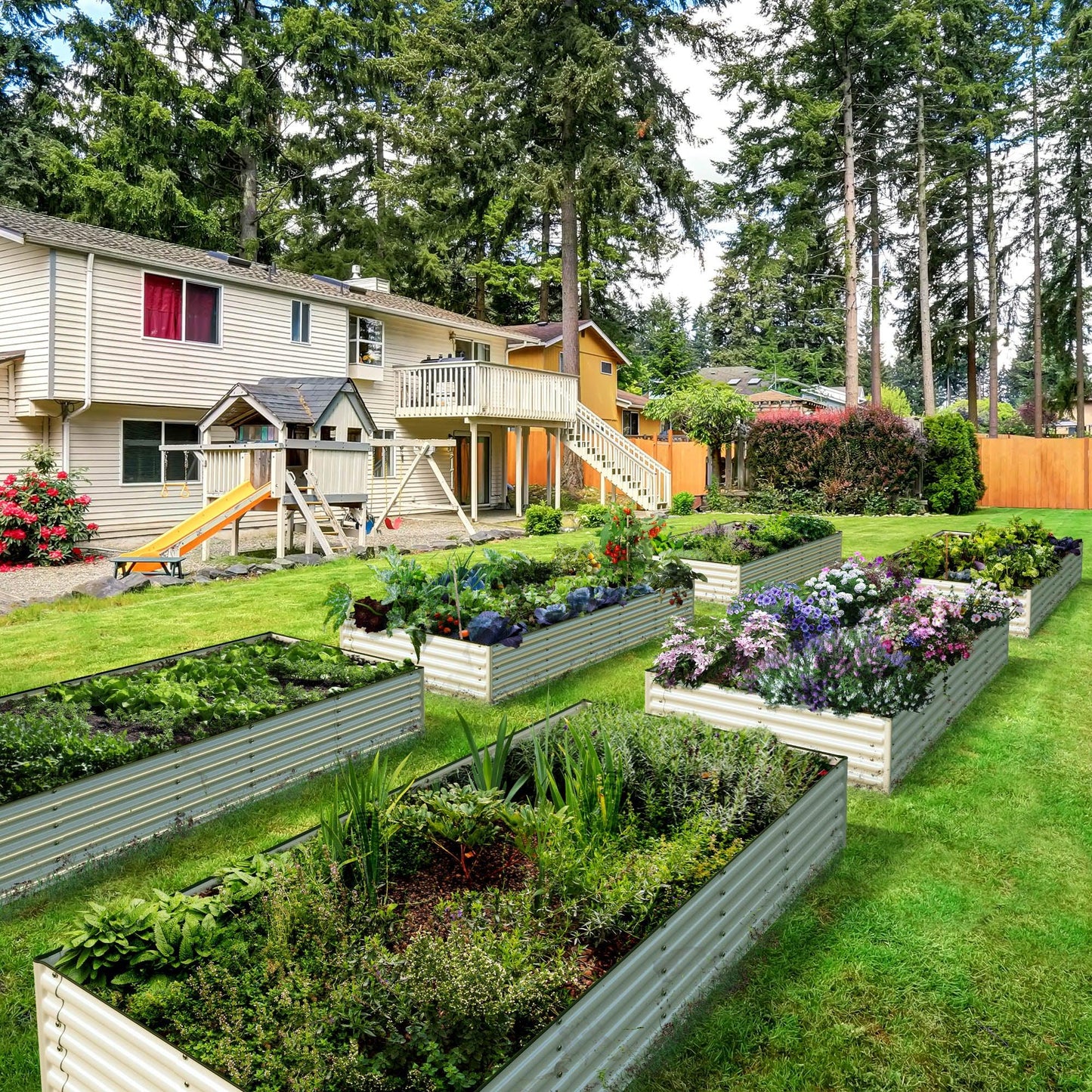 Planter Box Kit: Grow a lot of food in your own backyard! 👩‍🌾