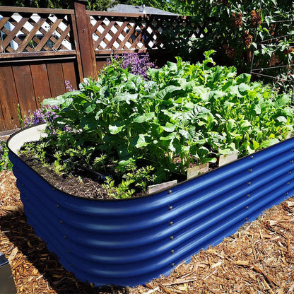 Olle Gardens 17" Tall, 12-in-1 Raised Garden Bed