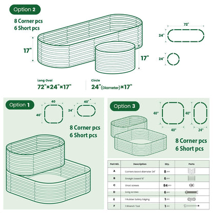 Waterfall Modular Garden Bed