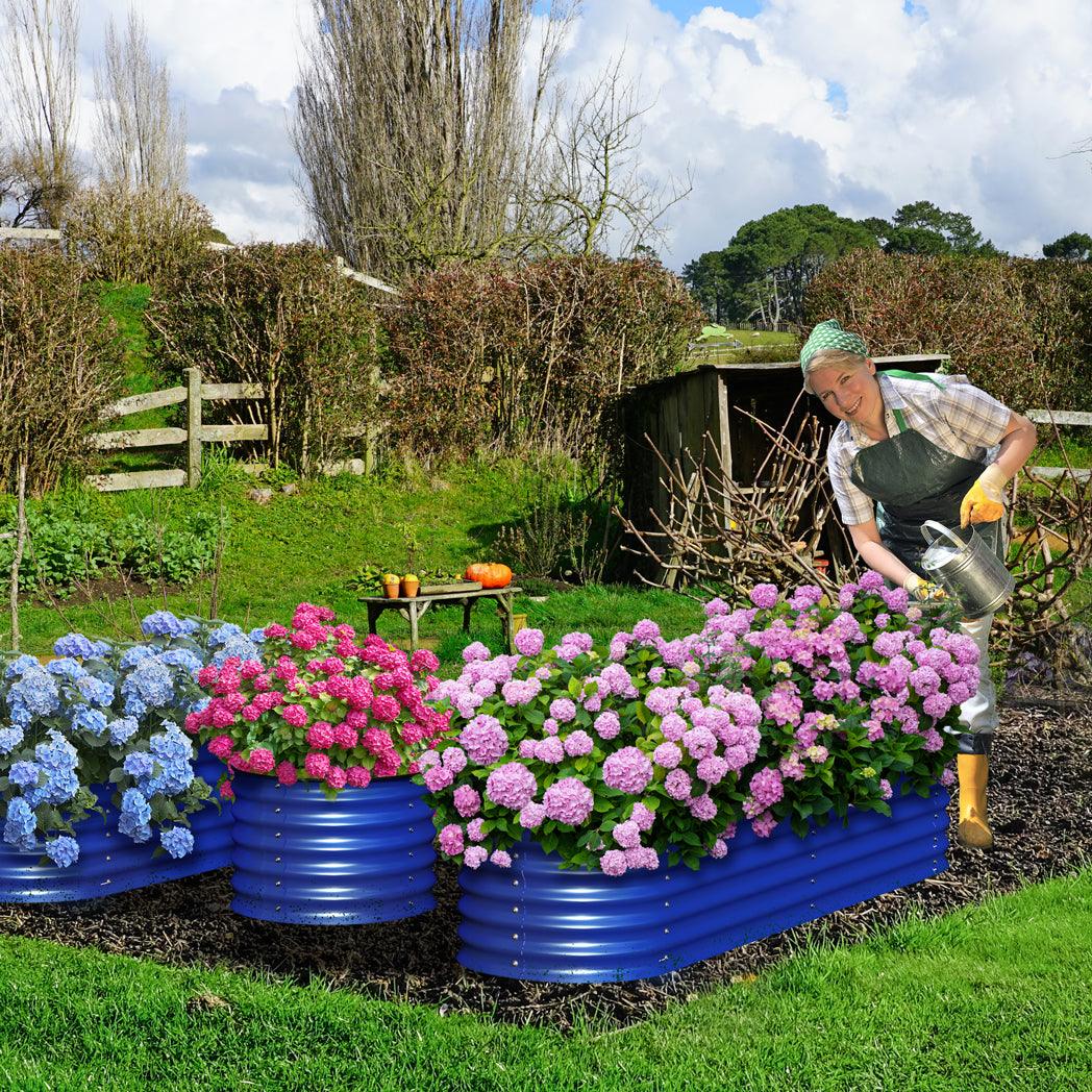 Olle 4-Style Modular Galvanized Raised Garden Beds [Build 1 of 4 Configurations]