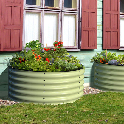 Half-Moon Garden Box Kit: Elegant & Space-Saving Raised Bed 🌼